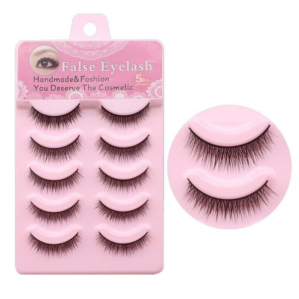 Ръчно изработени изкуствени мигли 3D с магнити - лесно поставяне и естествен вид 5