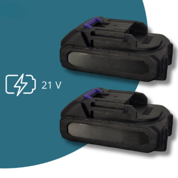 Акумулаторен и безжичен пистолет за боядисване с 2 батерии 21V