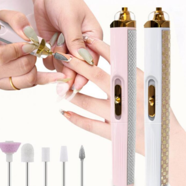 USB портативна пила за нокти - форма на химикал за лесен захват и работа 7