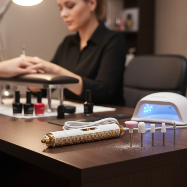 USB портативна пила за нокти - форма на химикал за лесен захват и работа 3