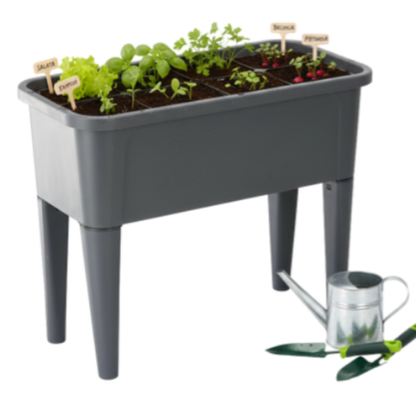 Сива оранжерийна маса с капак - здрава и практична 7