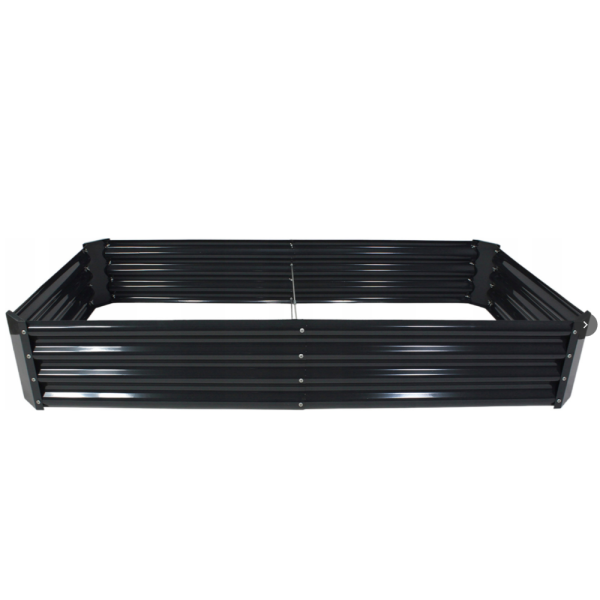 Леха за зеленчуци и цветя - елегантно решение за всяка градина - антрацит 180 х 90 х 30см 7