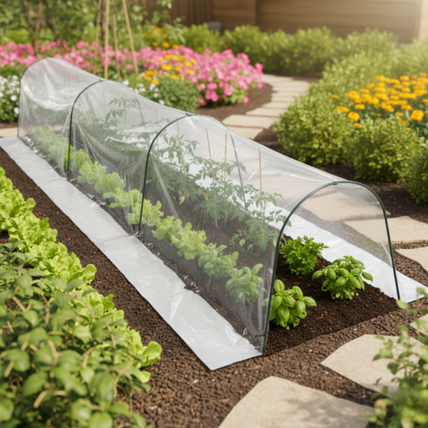 Мини оранжерия - компактна със здрава конструкция - 1,5 х 4 м 1