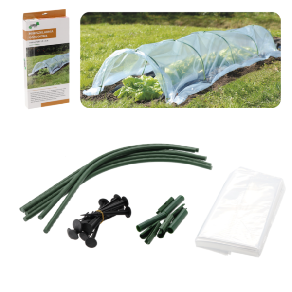 Мини оранжерия - компактна със здрава конструкция - 1,5 х 4 м 10