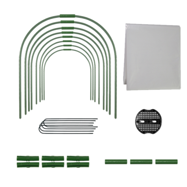 Мини оранжерия - сгъваема, практична и идеална за всеки градинар - 1,8 х 6м 10