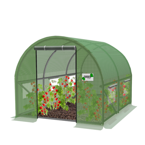 Компактна оранжерия – лесен монтаж и стабилна рамка 8