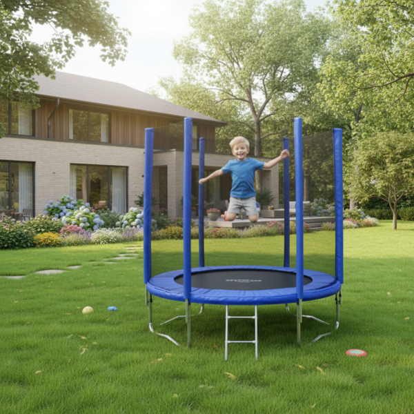 Батут с външна мрежа Jump 6ft - безопасно забавление и тренировка 2