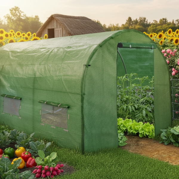 Компактна оранжерия - професионална защита и идеални условия за вашите култури - 3 х 2 х 2м