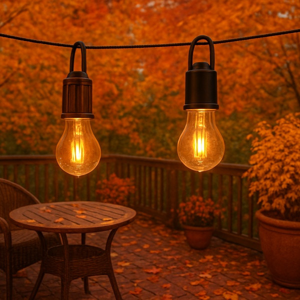 Комплект 2 броя преносими LED лампи с USB-C зареждане, 2700K топла светлина, 3 режима, водоустойчиви за къмпинг и декор 2