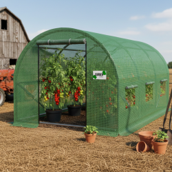 Градинска оранжерия 4х2,5х2 метра - идеални условия за вашите култури