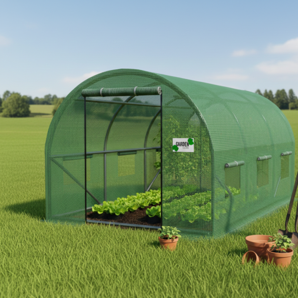 Градинска оранжерия - идеални условия за вашите култури - 4 х 2,5 х 2м 2