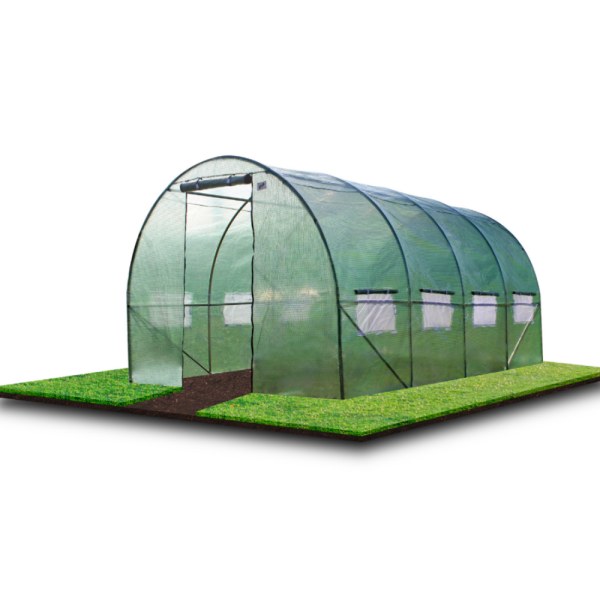 Градиснка оранжерия със стабилна конструкция - перфектен микроклимат за вашите растения - 6 х 3 х 2м 7