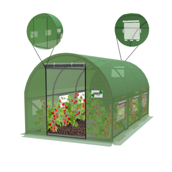 Градиснка оранжерия New Solution - отлична защита за вашите култури 3 х 2 х 2м