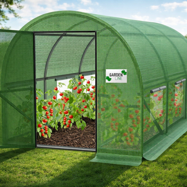 Градинска оражнерия с врата на панти - здрава и стабилна конструкция 3 х 2 х 2м 3