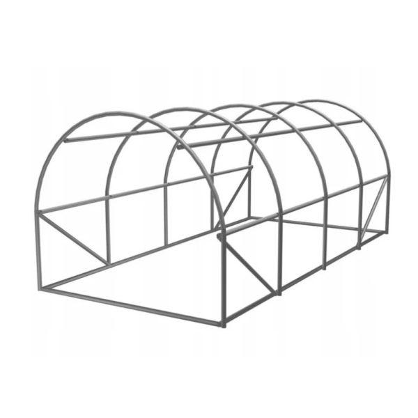 Градинска оражнерия с врата на панти - здрава и стабилна конструкция 6 х 3 х 2м 10