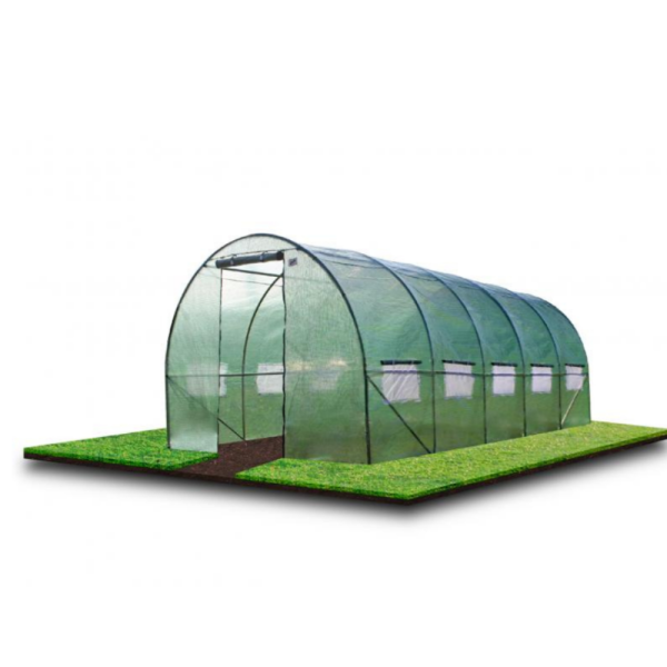 Голяма оранжерия - идеална вентилация и здрава конструкция