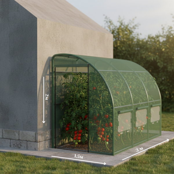 Компактна оранжерия - професионално отглеждане на растения, дори при ограничено пространство 3