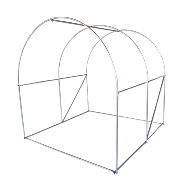 Здрава конструкция за оранжерия - поцинковани тръби и лесен монтаж 8