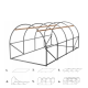 Здрава конструкция за оранжерия - поцинковани тръби и лесен монтаж 14