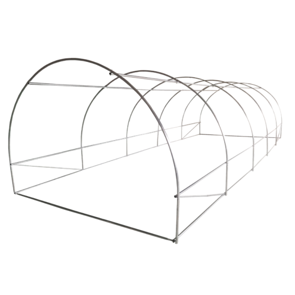 Здрава конструкция за оранжерия - поцинковани тръби и лесен монтаж