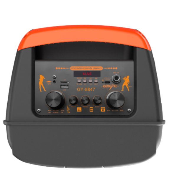 Bluetooth караоке тонколона GY-8847 с Led осветление 8