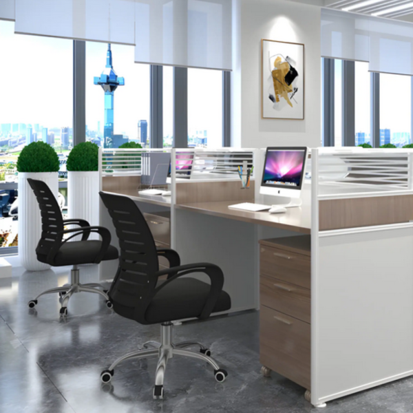 Въртящ се офис стол - регулируема височина и ергономични подлакътници 3