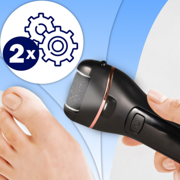 Електричска пила за крака - пълен комплект за базов педикюр