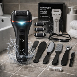 Електричска пила за крака - пълен комплект за базов педикюр