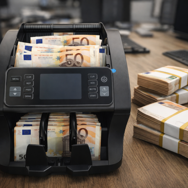 Машина за броене на пари с детекция за фалшиви банкноти STS AL-N66