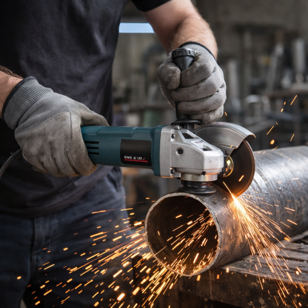 Ъглошлайф на ток Kraftroyal - 125mm бързо и прецизно рязане 3