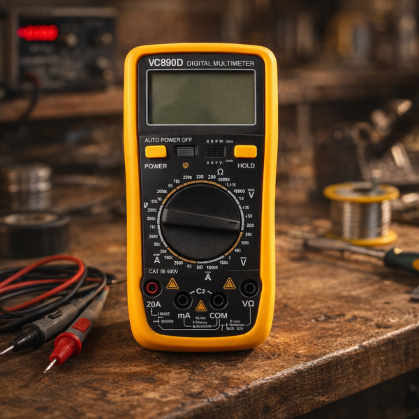 Цифров мултицет - за професионална и домашна употреба DT-890D и VC890 C+