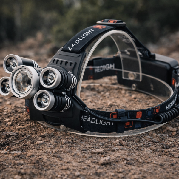 Мощен Led челник 5 в 1 с регулируем ъгъл