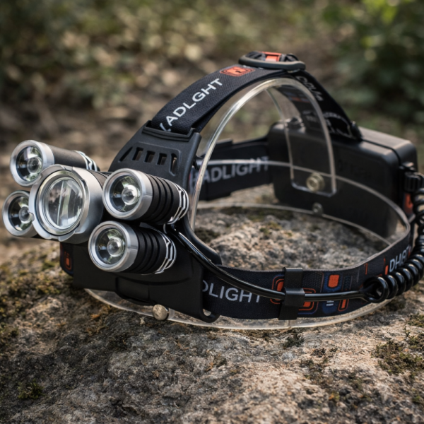 Мощен Led челник 5 в 1 с регулируем ъгъл