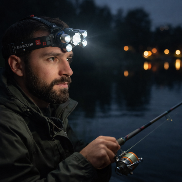 Мощен Led челник 5 в 1 с регулируем ъгъл 4