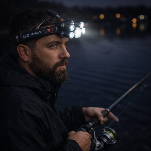 Мощен Led челник 5 в 1 с регулируем ъгъл 3