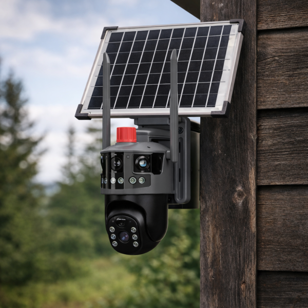 Соларна Wi-fi камера с панорамен изглед
