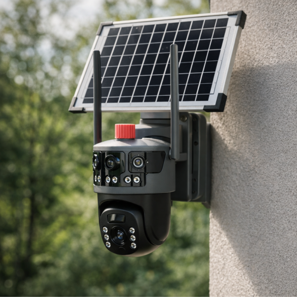 Соларна Wi-fi камера с панорамен изглед 2