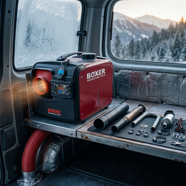 Професионален Дизелов Отоплител (Печка) 12kW Boxer BX-3430/31/32 – 3 в 1 2