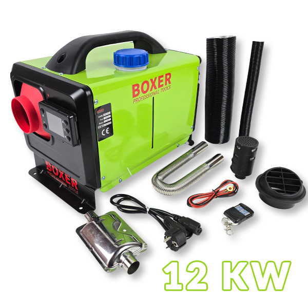 Професионален Дизелов Отоплител (Печка) 12kW Boxer BX-3430/31/32 – 3 в 1