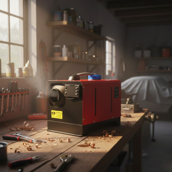 Автономен дизелов отоплител Boxer BX-901 с мощност 12 kW и захранване 12V 24V 220V 1