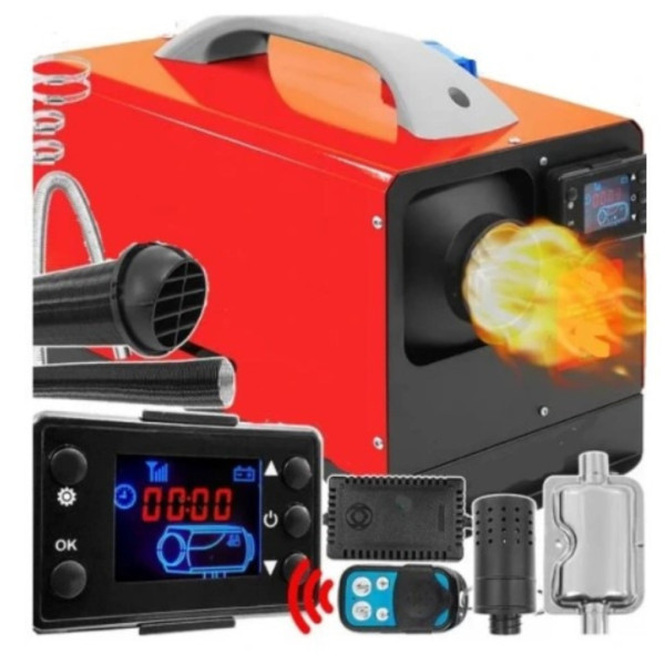 Автономен дизелов отоплител Boxer BX-901 с мощност 12 kW и захранване 12V 24V 220V