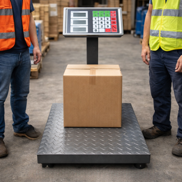 Сгъваем кантар до 1000кг - рифелова платформа