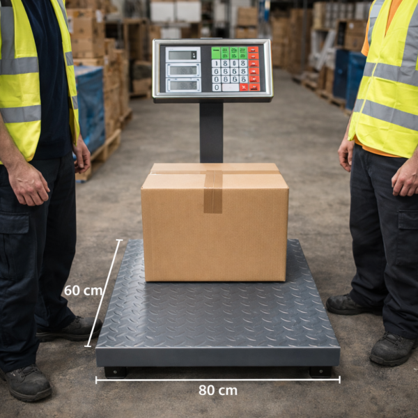 Сгъваем кантар до 1000кг - рифелова платформа 3