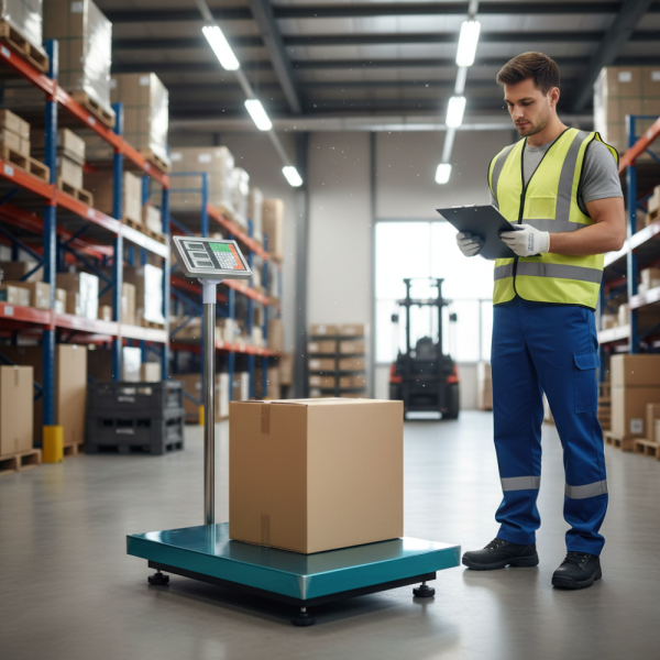 Електронен кантар с платформа до 1000 кг 2