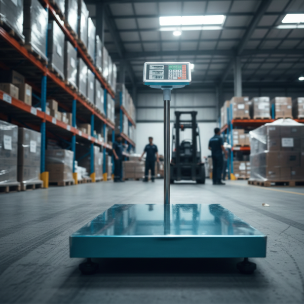 Електронен кантар с платформа до 1000 кг 1