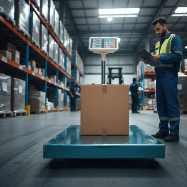 Електронен кантар с платформа до 1000 кг 3