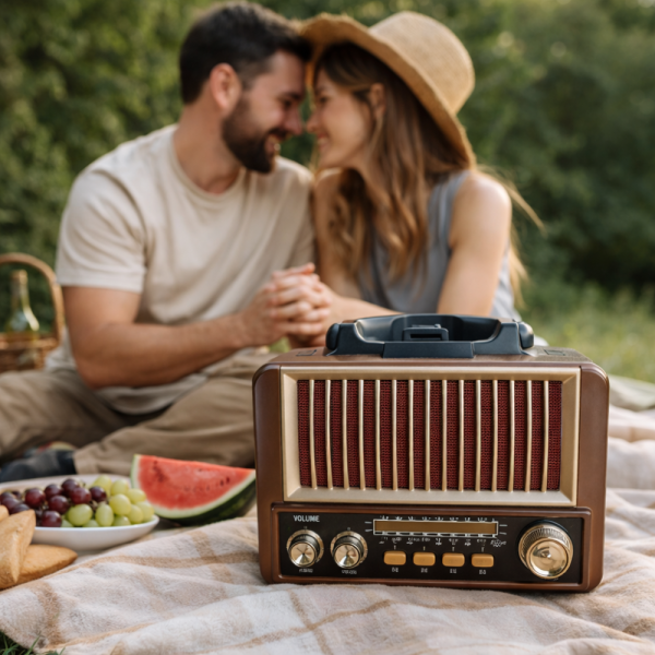 Ретро радио JOC TG-2502T-S - класически стил и мощен звук 1