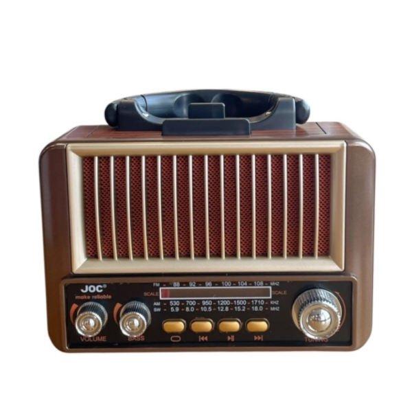 Ретро радио JOC TG-2502T-S - класически стил и мощен звук