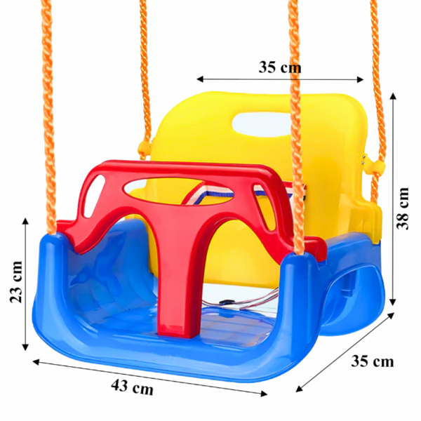 Детска люлка с облегалка 3 в 1 - максимална безопасност и комфорт 10