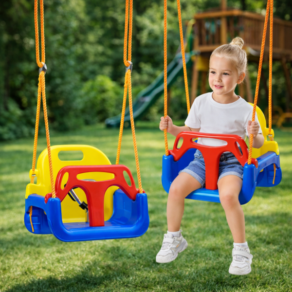 Детска люлка с облегалка 3 в 1 - максимална безопасност и комфорт